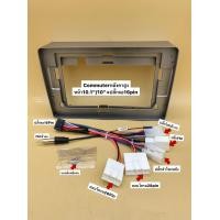 ราคา หน้ากากวิทยุใส่จอแอนดรอย แถมน็อตยึดจอ สำหรับจอ10 1 ตรงรุ่นถToyota รถตู้Commuterเก่า รุ่นหลังคาสูง (16812118734)