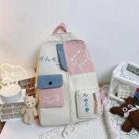 ราคา tokyosellectedshop T1821 กระเป๋าเป้ลายน้องแมว ใบใหญ่ ช่องใส่ของเยอะ (15981274328)