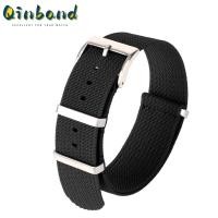 ราคา Qinband ไนลอน NATO สร้อยข้อมือนาฬิกาสำหรับ Seiko นาฬิกาอุปกรณ์เสริมทหาร Universal สำหรับ Seiko สร้อยข้อมือไนลอน20มม 22มม ถัก Ribbed นาฬิกา (16187502395)