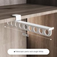 ราคา ZZJEDX SHOP ไม้แขวนเสื้อพับได้อเนกประสงค์สีขาว สีเทาแบบพกพาตู้แบ่งช่องเก็บของตู้เสื้อผ้าพับได้ที่แขวนเก็บของแขวนในบ้าน (21567672341)