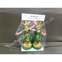 ราคา ตุ๊กตานางรำ งานประดับกากเพชร เกรดA ตั้งศาล เครื่องตั้งศาล เครื่องศาล ตุ๊กตาละคร ตุ๊กตาตั้งศาล อุปกรณ์ตกแต่งศาล นางรำ ชายหญิง นางละคร (390803992)