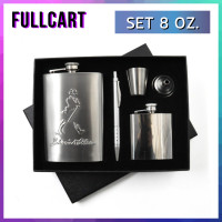 ราคา ขวดสแตนเลส แบบเซ็ต ขวดวิสกี้ กระติกเก็บความเย็น ขวดน้ำ ขวด ขวดน้ำมี 3 ขนาด 7Oz 8Oz 9Oz ขวดน้ำเดินป่าพกพาง่าย ราคาถูกไม่เป็นสนิม by Fullcart (21260295975)