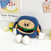 ราคา กระเป๋าสะพายข้างสำหรับเด็ก ความจุสูง แฮมเบอร์เกอร์การ์ตูน น่ารัก (21671610541)