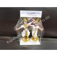 ราคา ตุ๊กตานางรำ งานประดับกากเพชร เกรดA ตั้งศาล เครื่องตั้งศาล เครื่องศาล ตุ๊กตาละคร ตุ๊กตาตั้งศาล อุปกรณ์ตกแต่งศาล นางรำ ชายหญิง นางละคร (390803990)
