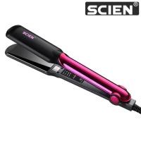 ราคา เครื่องหนีบผม เครื่องหนีบผมตรง เครื่องหนีบผมไฟฟ้า ที่หนีบผมตรง ที่รีดผม ที่ม้วนผม เครื่องรีดผม ปรับได้4ระดับ ร้อนเร็ว ไม่ทำลายเส้นผม (16243289983)