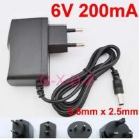 ราคา ชาร์จ6V 200mA 300mA 400mA 500mA 600mA 700mA 800mA AC 100V 240V Switching Power Adapter DC 5 5Mm X 2 5Mm EU US UK AU (17219730794)