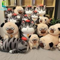 ราคา ES ตุ๊กตานุ่มนิ่ม ตุ๊กตา Ragdoll สีดำ Shar Pei Plush ตุ๊กตาหมี ของขวัญ ตุ๊กตาน่ารักๆ (11289749604)