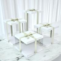 ราคา BY กล่องเค้ก กล่องใสเค้กฝาขาวขนาด 4นิ้ว 6นิ้ว 8นิ้ว 10นิ้ว 12นิ้ว 14นิ้ว (12661669584)