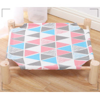 ราคา พร้อมส่ง ที่นอนแมวขาไม้ เปลแมวขาไม้ ตั้งพื้น เตียงนอนแมว ที่นอนแมว หมา เปลแมว สุนัข (5478346008)