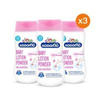 ราคา 3 bottles Lotion KODOMO แป้งเด็กเนื้อโลชั่น โคโดโม พิ้งค์ ฮานาบากิ Pink Hanabaki 180 มล (21339051894)