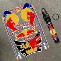 ราคา Red Bull สติกเกอร์รถจักรยานยนต์ Refit Sponsor สะท้อนแสงกันน้ำตกแต่งหมวกกันน็อคสติกเกอร์สำหรับ YAMAHA HONDA SUZUKI KTM Ducati (12240943862)