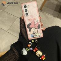 ราคา JieHui สำหรับ Samsung Z Fold5 PC Frosted White Mickey Minnie เคสโทรศัพท์แฟชั่น (20056098401)