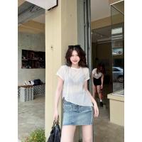 ราคา เสื้อบางเล่นสงกรานต์ SUSY TOP เสื้อเล่นสงกรานต์ เสื้อครอป เสื้อซีทรู ชุดใส่เล่นสงกรานต์แซ่บๆ สาวอวบ เซ็กซี่ ป้าย Sheeny (18529168134)