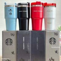 ราคา พร้อมส่งแก้วเยติ สตาร์บัค STANLEY แก้วเก็บความเย็น เก็บอุณหภูมิ แก้วน้ำพกพา ขนาด 20 ออนซ์ (21497356302)