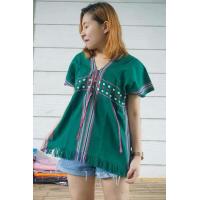 ราคา เสื้อคอกะเหรี่ยง ผ้าทอมือ ผ้าฝ้าย (10236744259)