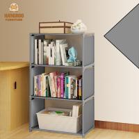 ราคา HANGROO FURNITURE B03 ชั้นวางของ ชั้นวางหนังสือ ชั้นวางของอเนกประสงค์ โครงเหล็กผ้ากันน้ำ 2 3 4 5 7 8 9 10 ช่อง (21177952755)