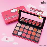 ราคา ODBO Dreaming Collection Eyeshadow 22g OD224 โอดีบีโอ อายแชโดว์ เนื้อแมท เนื้อชิมเมอร์ (17433279594)