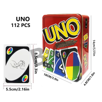 ราคา การ์ดเกมอูโน่ ไพ่อูโน่ UNO Wild UNO Flip UNO เกมกล่องเหล็ก คลาสสิก (21385022661)