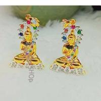 ราคา C075 หลวงพ่อโสธรล้อมเพชร งานฝังเพชร จี้ใส่กับสร้อยเล็กๆ น่ารักๆ (20873912773)