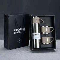 ราคา กระติกน้ำเก็บอุณหภูมิ ขนาด 500ML Vaccum flask set thermos วดน้ำเก็บอุณหภูมิร้อน เย็น (21179480965)