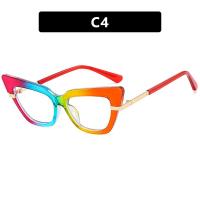 ราคา GENTLE MOSCOT Western Cat Eye กรอบเล็ก Anti Blue Light แว่นตา Hip Hop เปลี่ยนเลนส์กรอบแว่นตา (20588882642)