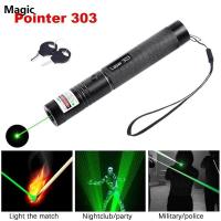 ราคา 10Miles Green 1Mw 532nm 303 Laser Pointer Pen Lazer Light Visible Beam (15967650274)