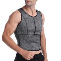 ราคา เสื้อกั๊กซาวน่าสำหรับผู้ชายเสื้อกล้ามเสื้อเชิ้ตเข้ารูปเสื้อกล้ามฟิตเนสสลายไขมันสปอร์ตกระชับรูปร่าง rompi olahraga วิ่งขี่จักรยาน (21431284508)