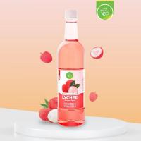 ราคา ไซรัปลิ้นจี่ น้ำลิ้นจี่ ไซรัปผลไม้ ไซรัปแต่งกลิ่น ไซรัป น้ำเชื่อมแต่งกลิ่น Lychee Syrup ขนาด 750 ml ตรา ทีอีเอ (21547535631)