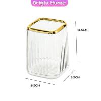 ราคา กล่องเก็บแปรงแต่งหน้า แบบใส เก็บอุปรณ์กรการเขียนได้ Makeup brush holder (21642230426)
