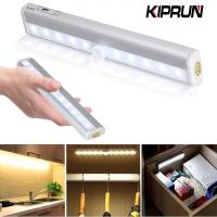 ราคา KIPRUN PIR LED Motion Sensor Lightตู้เสื้อผ้าตู้เสื้อผ้าโคมไฟเตียง LED ภายใต้ตู้ Night Light สำหรับตู้เสื้อผ้าบันไดห้องครัว6 10 LEDs (6085940380)