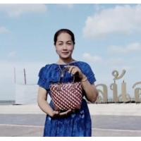 ราคา กระเป๋าสานกระจูด สายหนัง มีมุม คละสี 7 7 5 9 5 (21541724356)