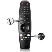 ราคา อะไหล่สำหรับ LG สมาร์ททีวีรีโมทคอนโทรลมหัศจรรย์พร้อมฟังก์ชั่นเสียงและตัวชี้รีโมทแบบสากล LG สำหรับ LG UHD OLED QNED NanoCell 4K 8K รุ่น Netflix และคีย์วิดีโอยอดนิยม Alexa (19114196819)