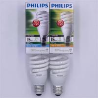 ราคา Philips หลอดประหยัดไฟ ทอร์นาโด Tornado 12W 15W 24W ขั้ว E27 สีวอร์มไวท์ 2700K สีขาว6500K ไฟ LED Light ไฟLED ไฟแต่งห้อง (10602984567)