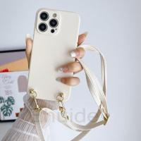 ราคา DODNG เคสซิลิโคนเหลวสายหนังสำหรับ IPhone15 14 Pro Max 13 12 Mini 11 Pro XR XS 7 8 14 Plus SE ฝาครอบสายสายคล้องแบบคาดตัว (19897907142)