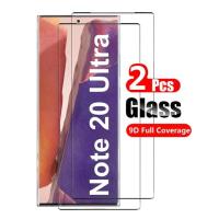 ราคา ฟิล์มกระจกกาว2ชิ้นคลุมทั้งหมดกระจกนิรภัยสำหรับ Samsung Galaxy Note20 Ultra Note 20 5G สำหรับปกป้องหน้าจอ (20798733157)