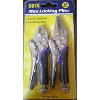 ราคา คีมล็อค ปากโค้งสั้น คีมล็อคปากแหลม คีมล็อค ปากตรง คีมอเนกประสงค์ คีม ปากตรง คีมล็อค 2 ตัวชุด คีมล็อคเล็ก คู่ ของแท้ (17257775916)