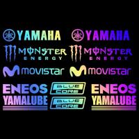 ราคา สติกเกอร์สะท้อนแสงสติกเกอร์ติดมอเตอร์ไซค์โลโก้ YAMAHA กระจกบังลมด้านหน้า Yamube Yamube สำหรับ YAMAHA MIO NVX R15 Xmax 300 MIO SPORTY Aerox Nmax V2 TFX150 (21547501212)