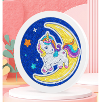 ราคา DIY สติกเกอร์ติดเพชรรูปยูนิคอร์นรูปทรงกลมทำมือรู สติกเกอร์เพชรคริสตัลสติกเกอร์เพชรคริสตัลคลอสติสคริสตัล (21458910463)