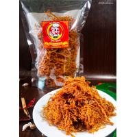 ราคา ทอดใหม่ หมูฝอยเส้น เจ๊ตาหมูฝอย 300 กรัม สูตรโคราช หมูฝอย ของฝาก ของฝากโคราช โคราช (3289574239)