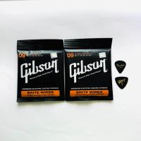 ราคา เซ๊ต 2 ชิ้น สุดคุ้ม สายกีตาร์ไฟฟ้า Gibson 9 42 จำนวน 2 ชิ้น สายกีตาร์คุณภาพ ยอดเยี่ยม แถมฟรีปิ๊กท2 ชิ้น สุดประหยัดพร้อมส่ง (21445416624)