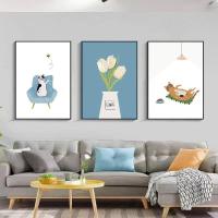 ราคา 3ชิ้น เซ็ต ภาพวาดตกแต่ง ภาพวาดภูมิทัศน์ จิตรกรรมฝาผนัง ไม่ทำให้ผนังเสียหาย จิตรกรรมฝาผนังกาวตนเอง (21669258537)