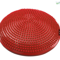 ราคา มาใหม่ เบาะโยคะรองสำหรับฝึกการทรงตัว แถมที่สูบลม Balance Pad Massage Disk แบบปุ่มหนาม (19966367539)