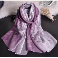 ราคา S6 ผ้าไหมแก้ว มี 16 สี ผ้าพันคอ ผ้าคลุมไหล่ two tone Silk Scarf (16514353321)