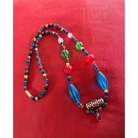 ราคา สร้อยคอลูกปัดทาราวดีหลากสี ขนาดใหญ่ 26 ลูกปัดขนาด 4 5 มิล (21483991008)