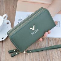 ราคา กระเป๋าสตางค์ใบยาว2ซิปโลโก้ V GC 001 (21468240249)