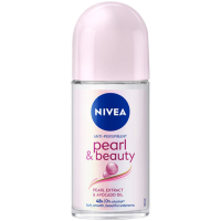ราคา LeeMart โรลออน นีเวียร์ NIVEA 50ML Pearl Beauty Roll On นีเวีย โรลออน ลูกกลิ้ง นีเวียร์ สูตร เพิร์ล แอนด์ บิวตี้ ขนาด 50 มล (18595366667)
