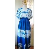 ราคา เดรสมีดย้อมกระเหรี่ยงจั๊มเอว (14512448520)