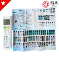 ราคา รีโมทแอร์ ไดกิ้น Daikin รวมรุ่น ใช้สำหรับแอร์ไดกิ้นได้ทุกรุ่น ไม่ต้องจูน รหัสK DK1856 มีสินค้าพร้อมส่ง (21598177747)