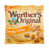 ราคา ลูกอม Werthers เวอร์เธอร์ ลูกอม werther original Cream Candies Cream Filling Chewy Toffees (16244024762)