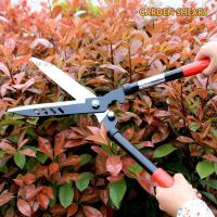 ราคา กรรไกรตัดหญ้า กรรไกรตัดแต่งกิ่งไม้ กรรไกรด้ามไม้ สำหรับการตัดหญ้า ตัดแต่งพุ่มไม้ ตัดแต่งหญ้าในสนาม ตัดกิ่งไม้ ตัดพุ่มไม้ A2668 (21447781782)